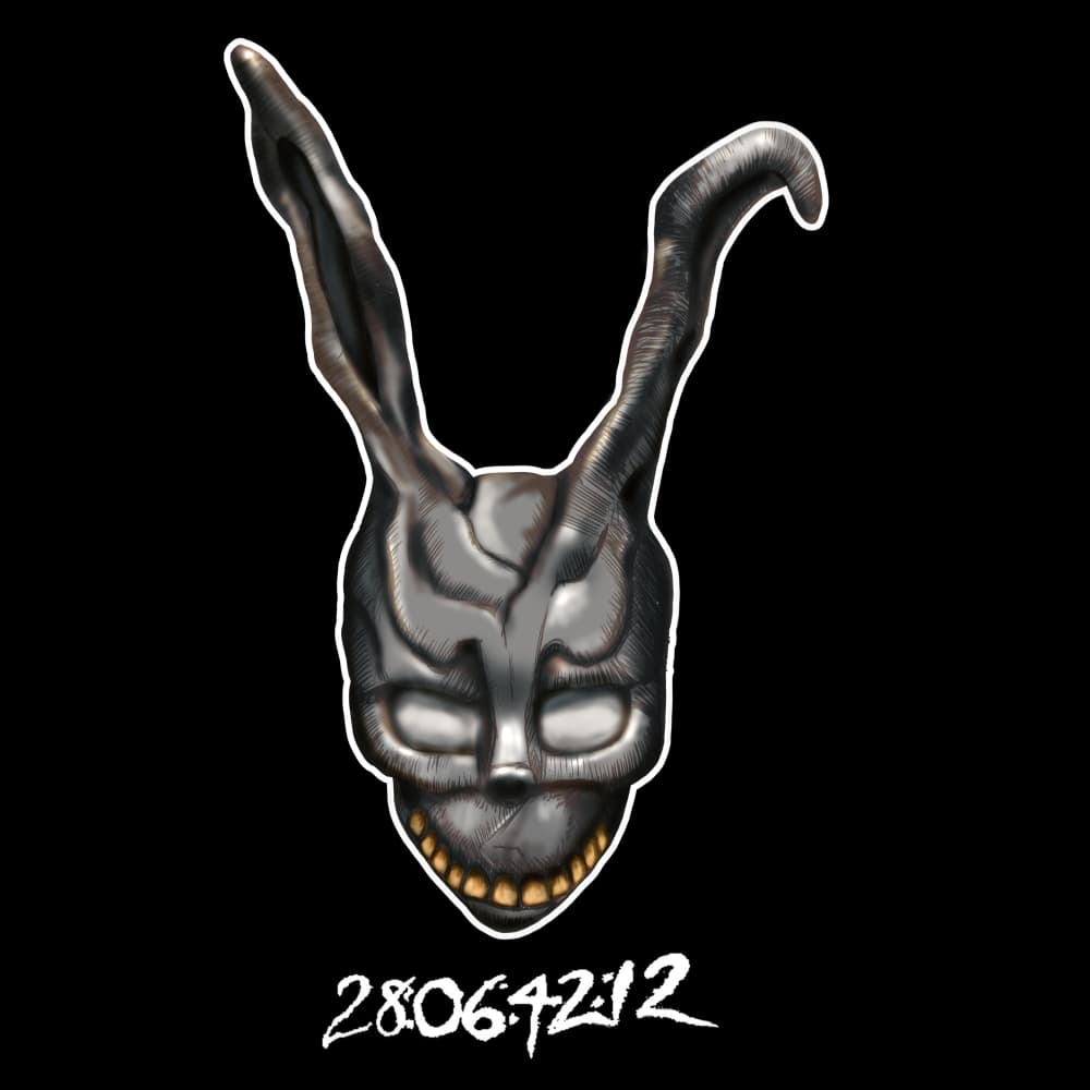 Retrato digital inspirado en Donnie Darko